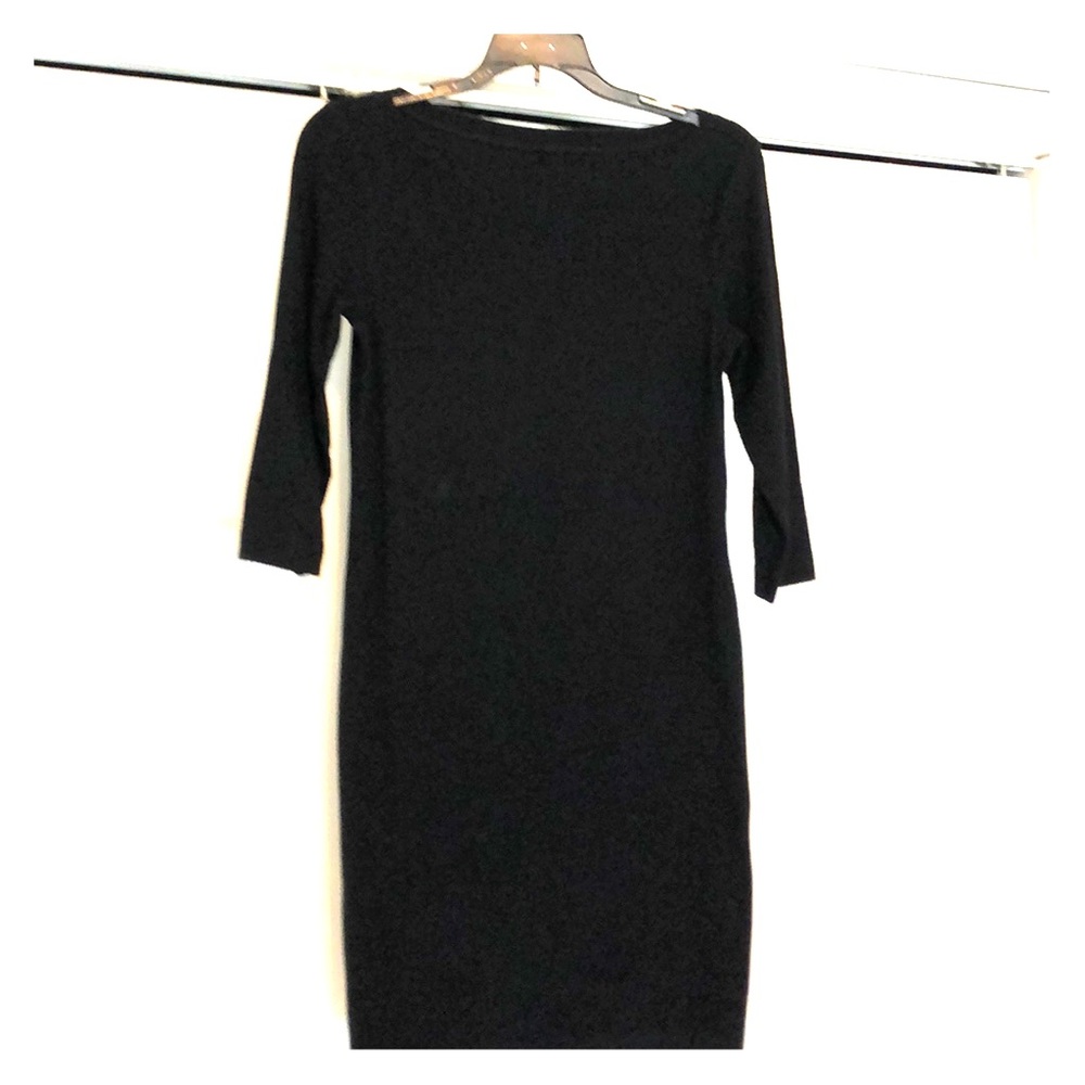 Black Gap Shirt Dress Size Small Petite